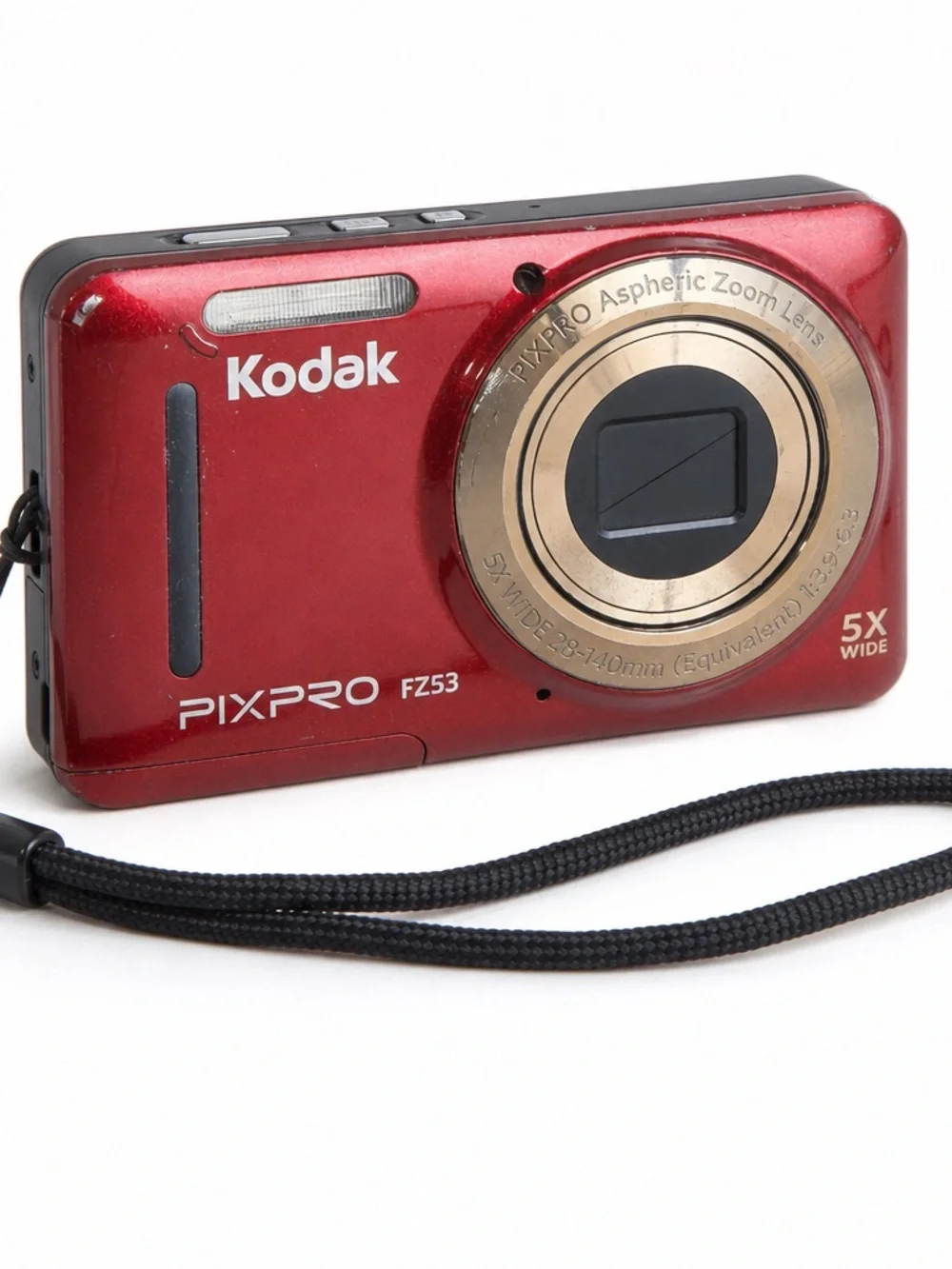 Kodak PIXPRO FZ53 Compact Digital Camera - Red